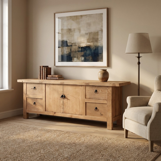 Heritage Low Cabinet | Rustic | 180 cm
