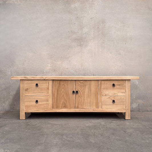 Heritage Low Cabinet | Natural | 180 cm