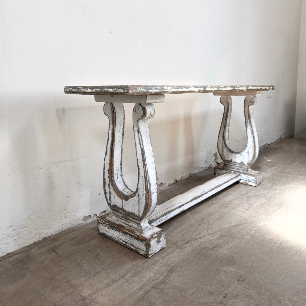 Painted French Console