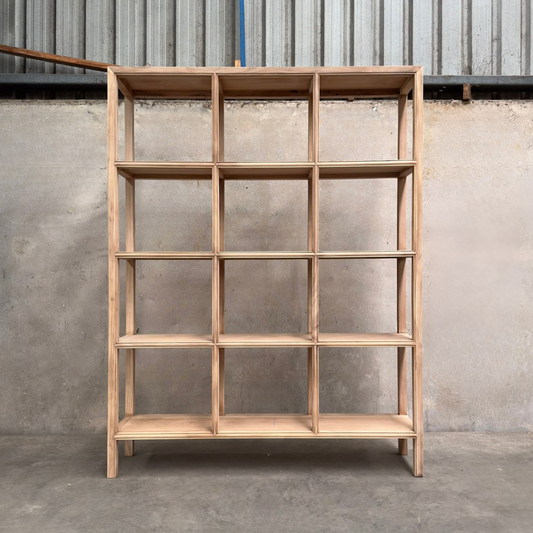 12 Pocket Elm Shelf | Natural