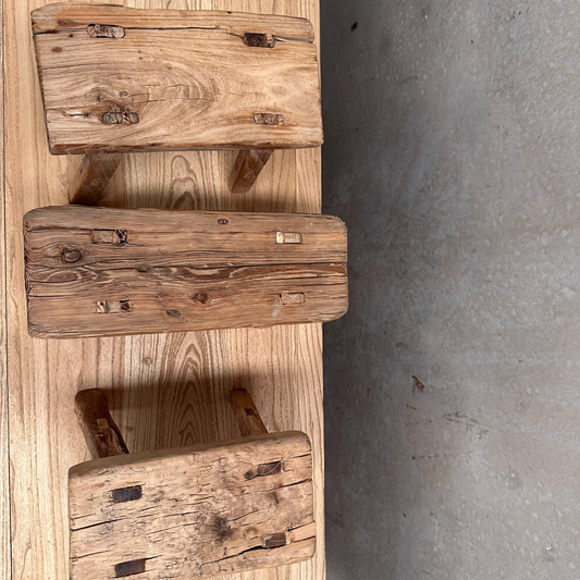 Mini Kid Stools | Vintage