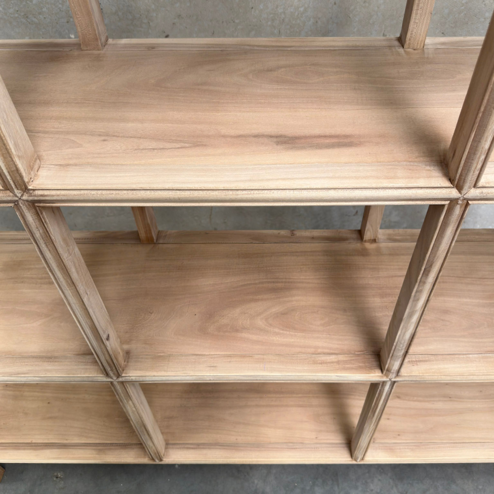 12 Pocket Elm Shelf | Natural