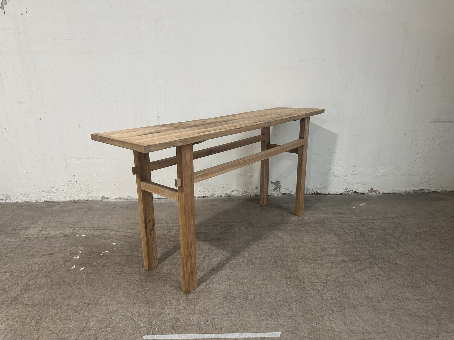 Reclaimed Elm Altar Table