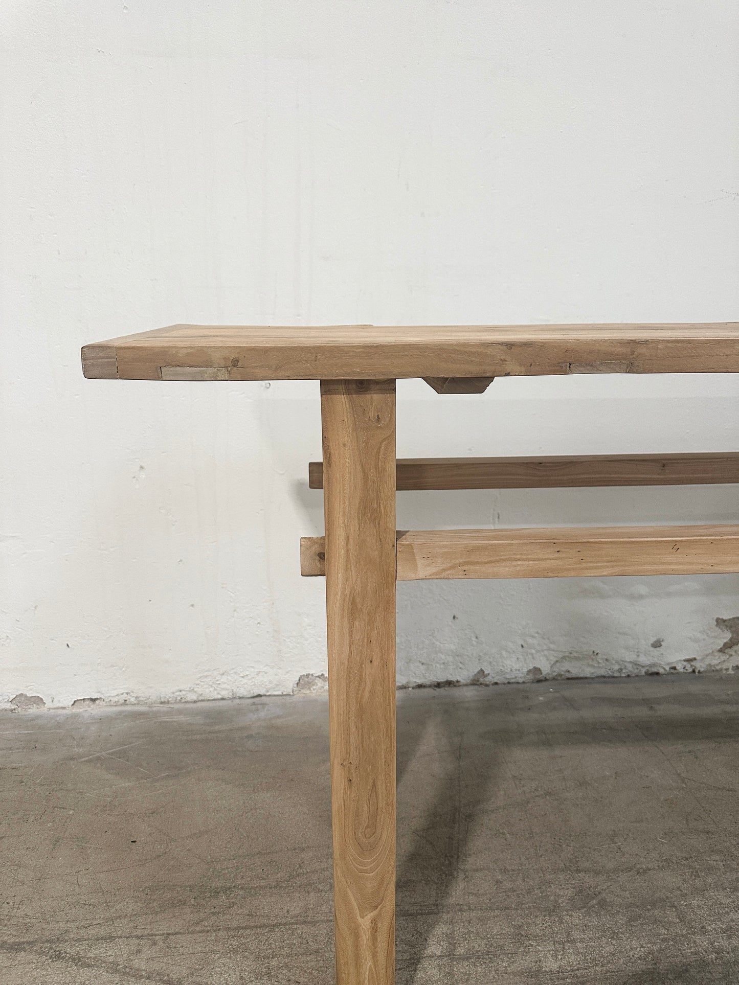 Reclaimed Elm Altar Table