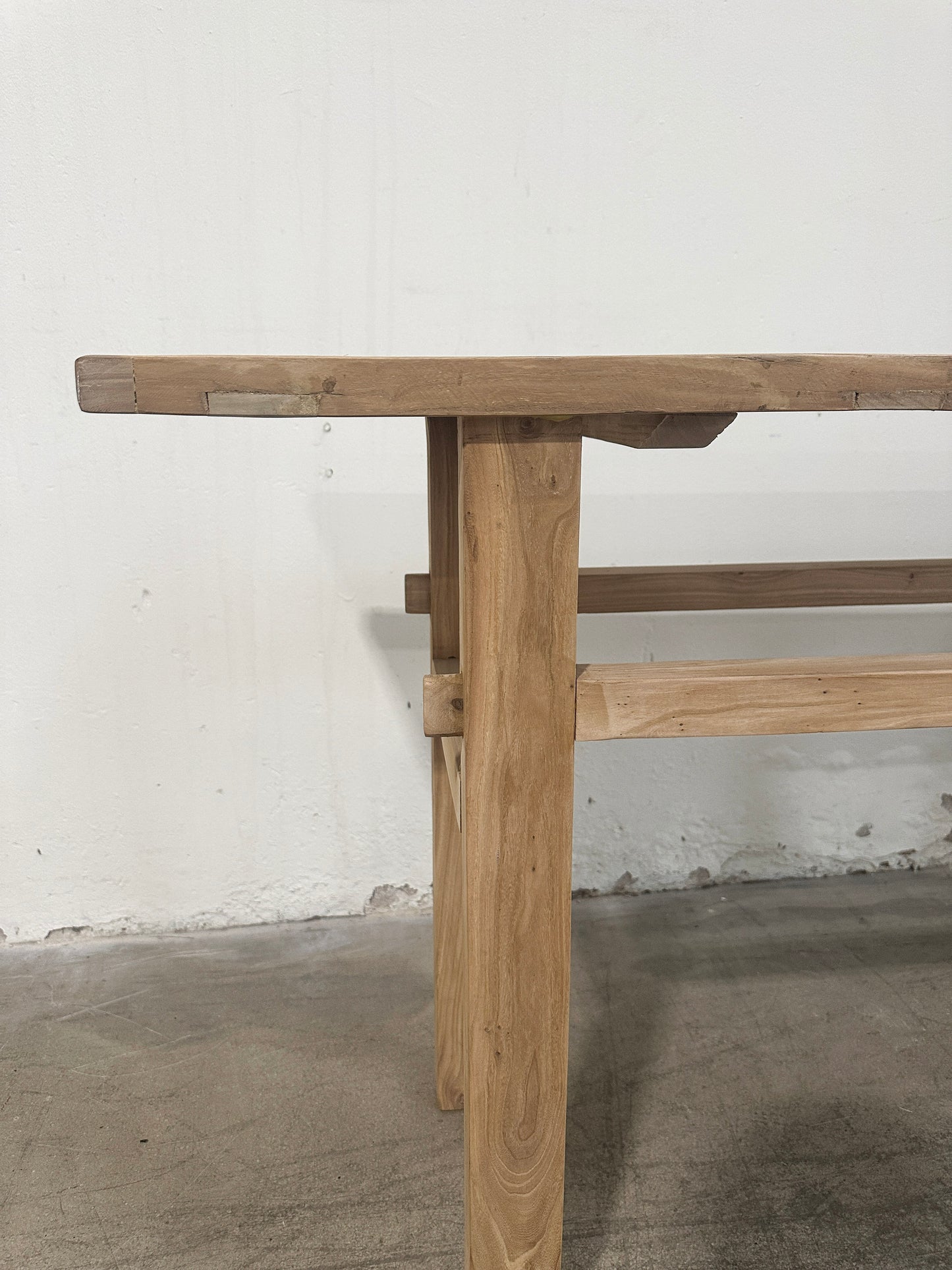 Reclaimed Elm Altar Table