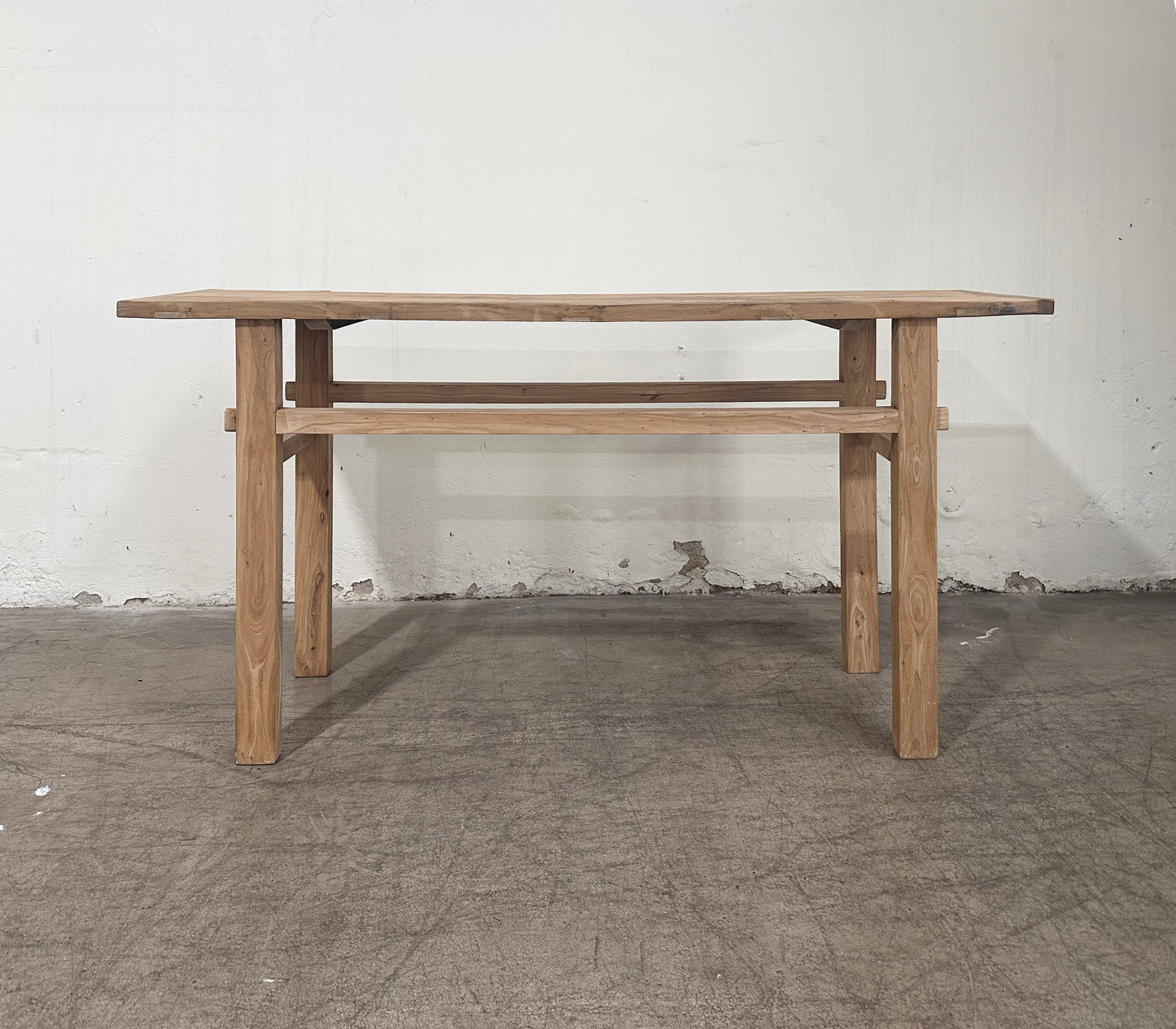 Reclaimed Elm Altar Table