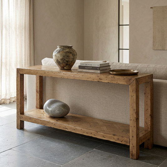 Parquetry Console | Rustic | 170 cm