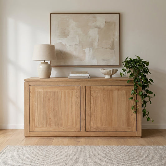 Block 2 Door Cabinet | Natural | 140 cm