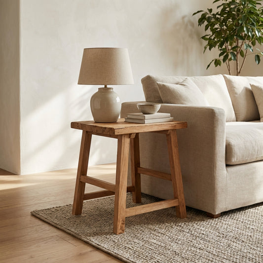 Rectangular Side Table | Rustic