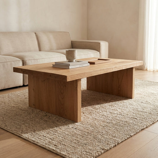 Chunky Coffee Table | Natural | 160 cm