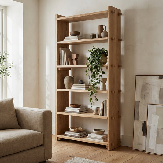 Wabi 5 Pocket Elm Shelf | Natural