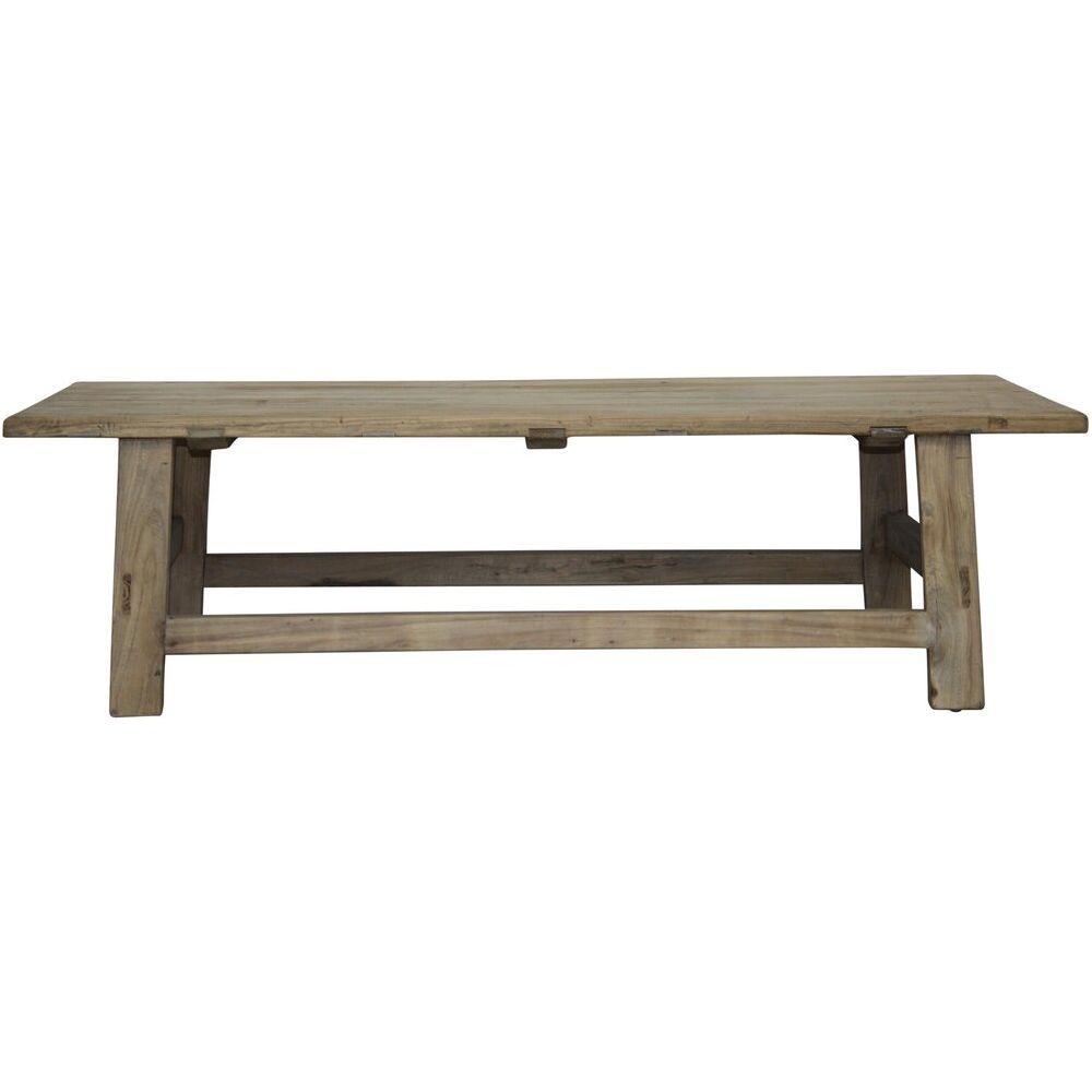 Reclaimed Elm Coffee Table - 1.8m