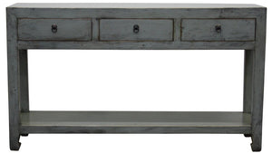 Lacquered Console - Sage