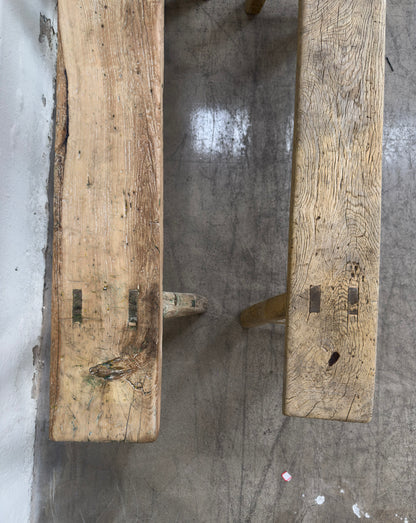Reclaimed Elm Skinny Bench