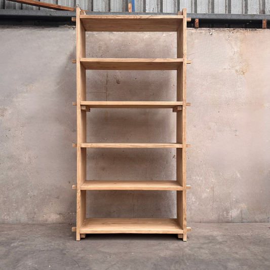 Wabi 5 Pocket Elm Shelf | Natural