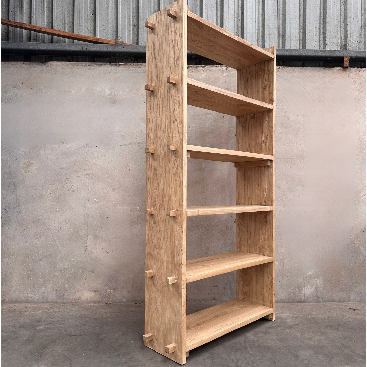 Wabi 5 Pocket Elm Shelf | Natural