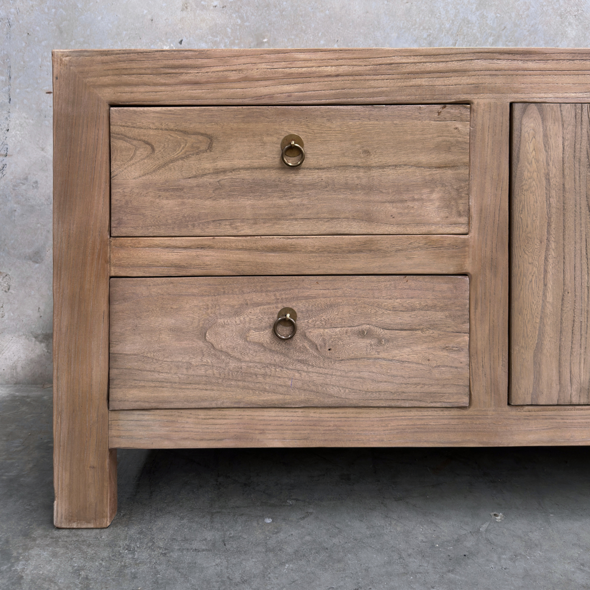 Linear Low TV Cabinet | Oat | 180 cm