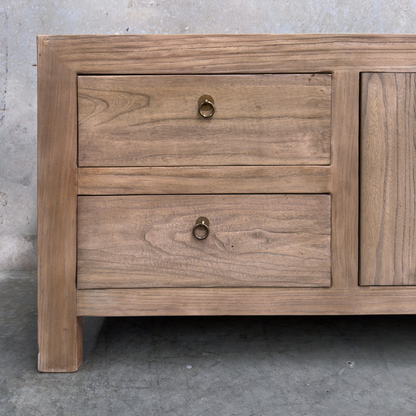 Linear Low TV Cabinet | Oat | 180 cm