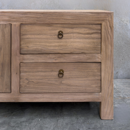 Linear Low TV Cabinet | Oat | 180 cm