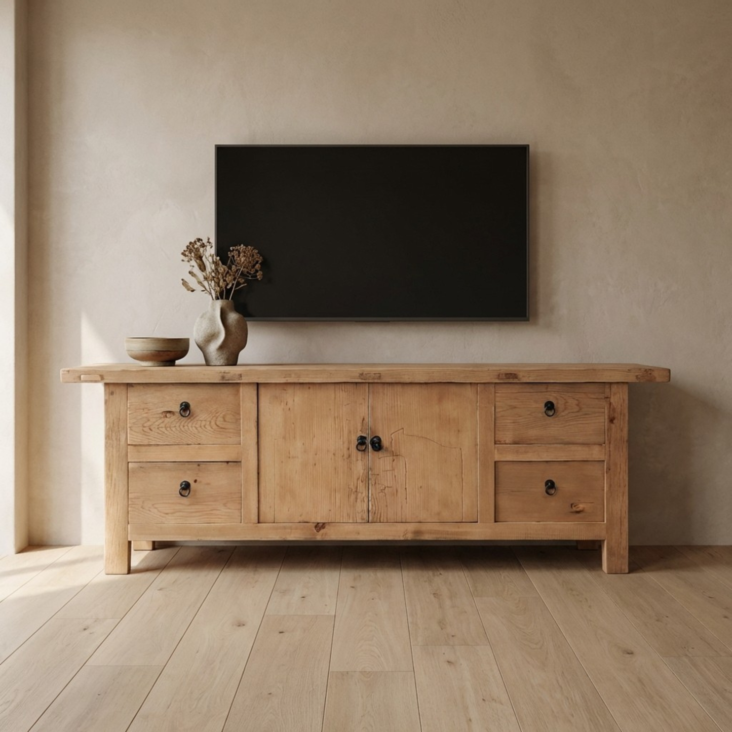 Heritage Low Cabinet | Rustic | 180 cm
