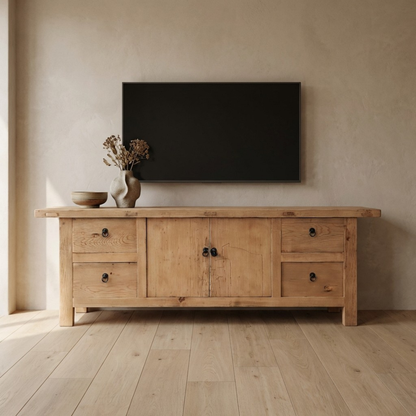 Heritage Low Cabinet | Rustic | 180 cm