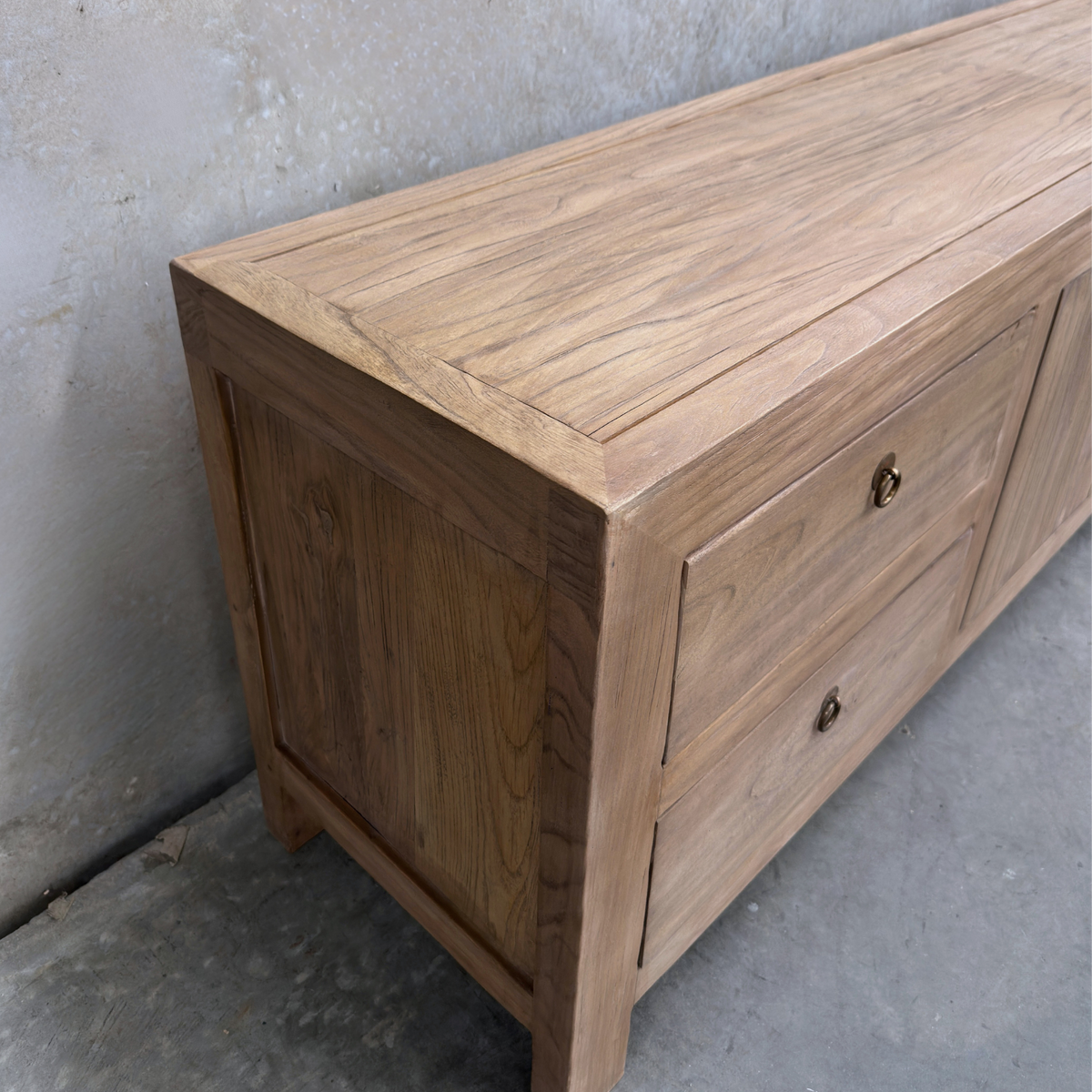 Linear Low TV Cabinet | Oat | 180 cm