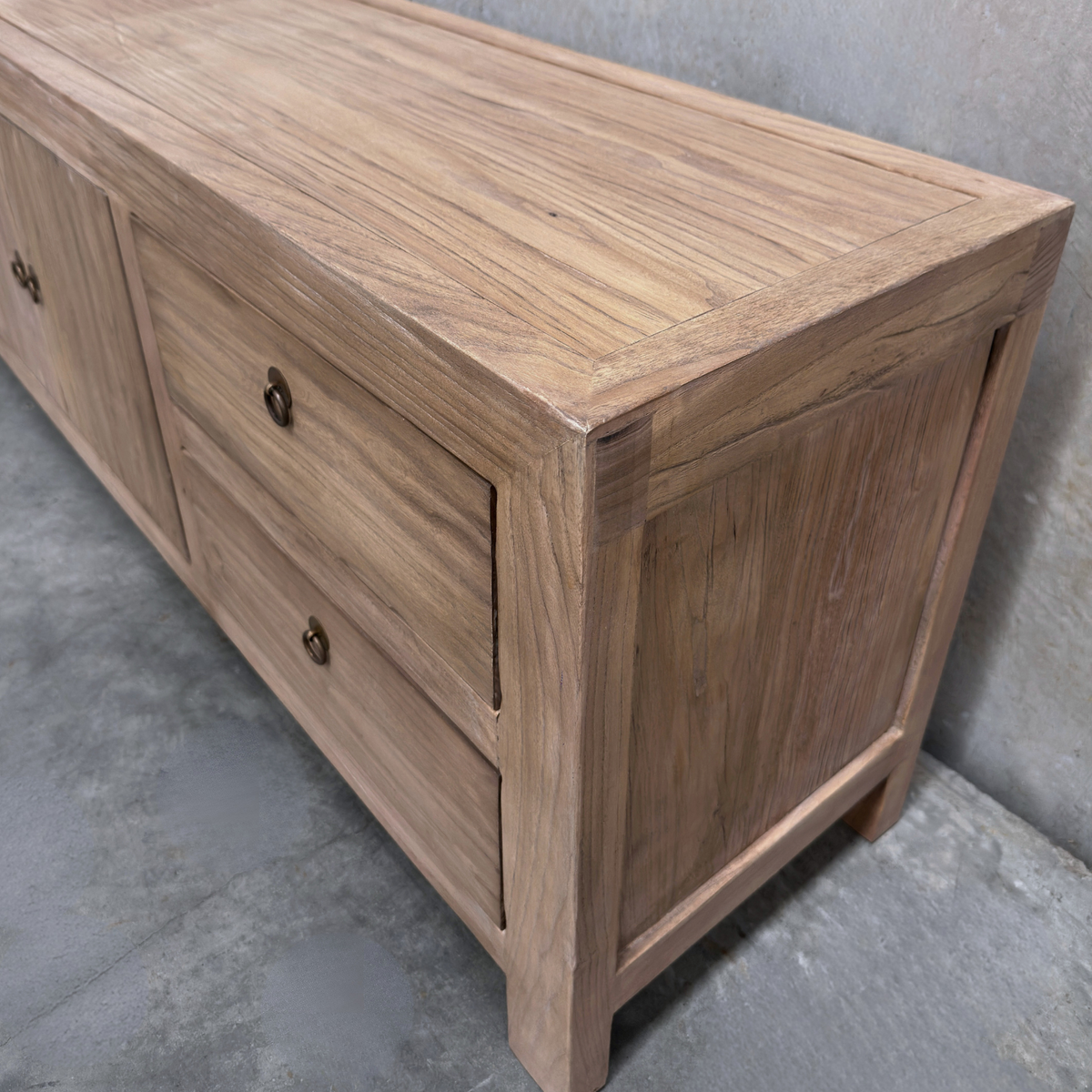 Linear Low TV Cabinet | Oat | 180 cm