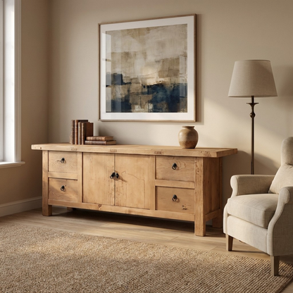 Heritage Low Cabinet | Rustic | 180 cm