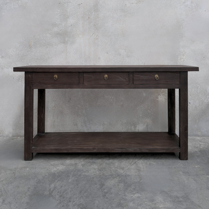 Heritage 3 Drawer Console | Cacoa | 170 cm