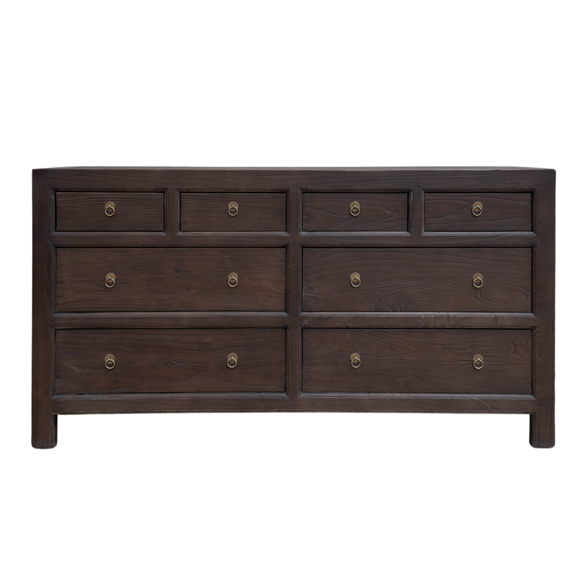 Linear 8 Drawer Chest Cabinet | Cacoa | 160 cm