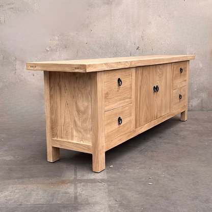 Heritage Low Cabinet | Natural | 180 cm