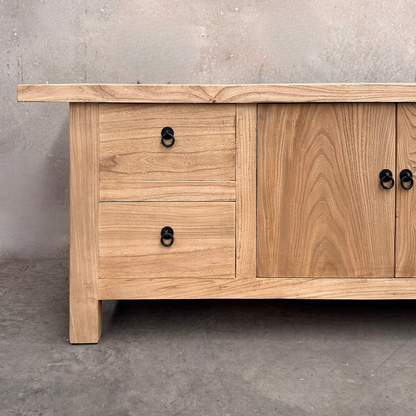 Heritage Low Cabinet | Natural | 180 cm