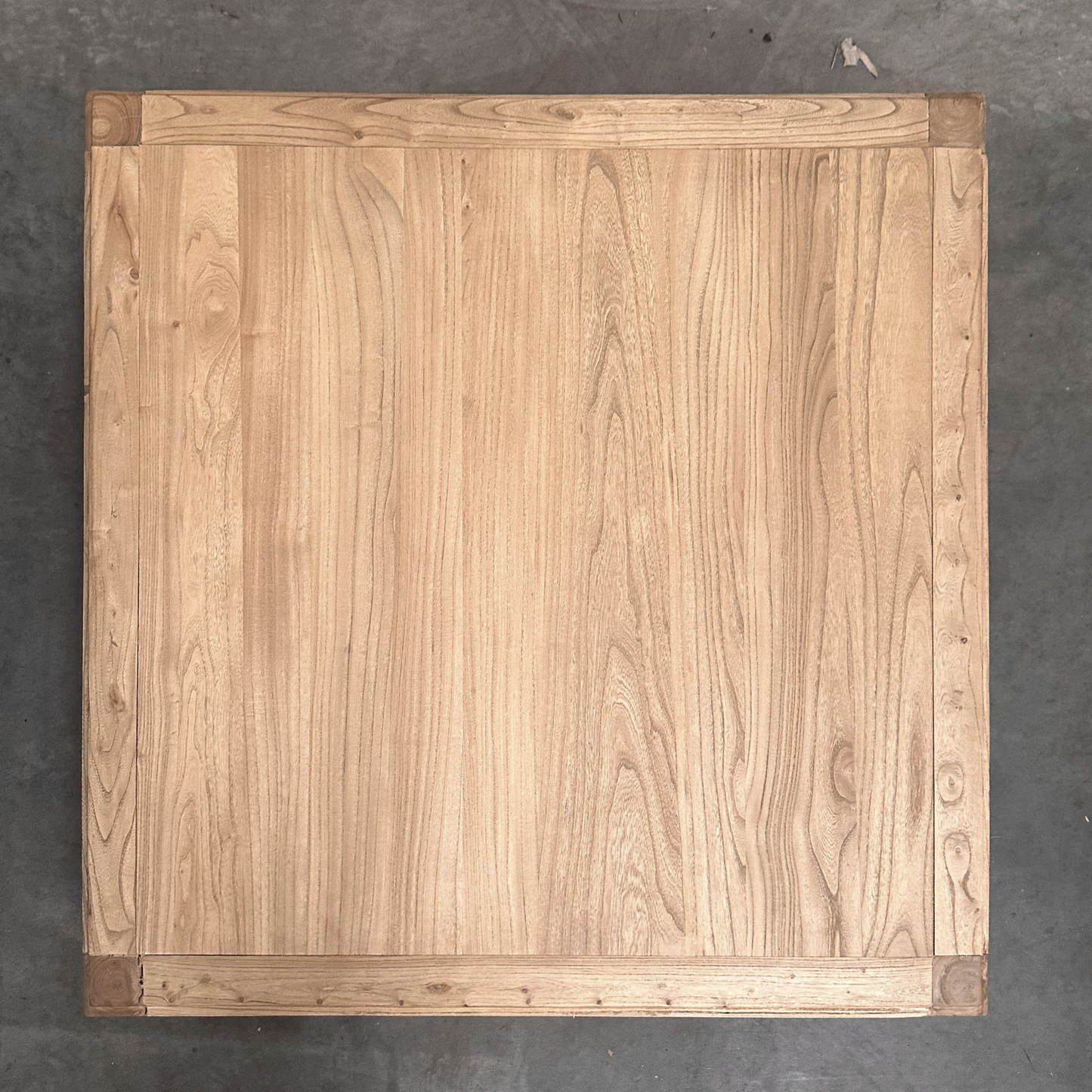 Square Open Coffee Table | Natural | 90 cm