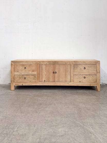 Reclaimed Low Elm TV Cabinet