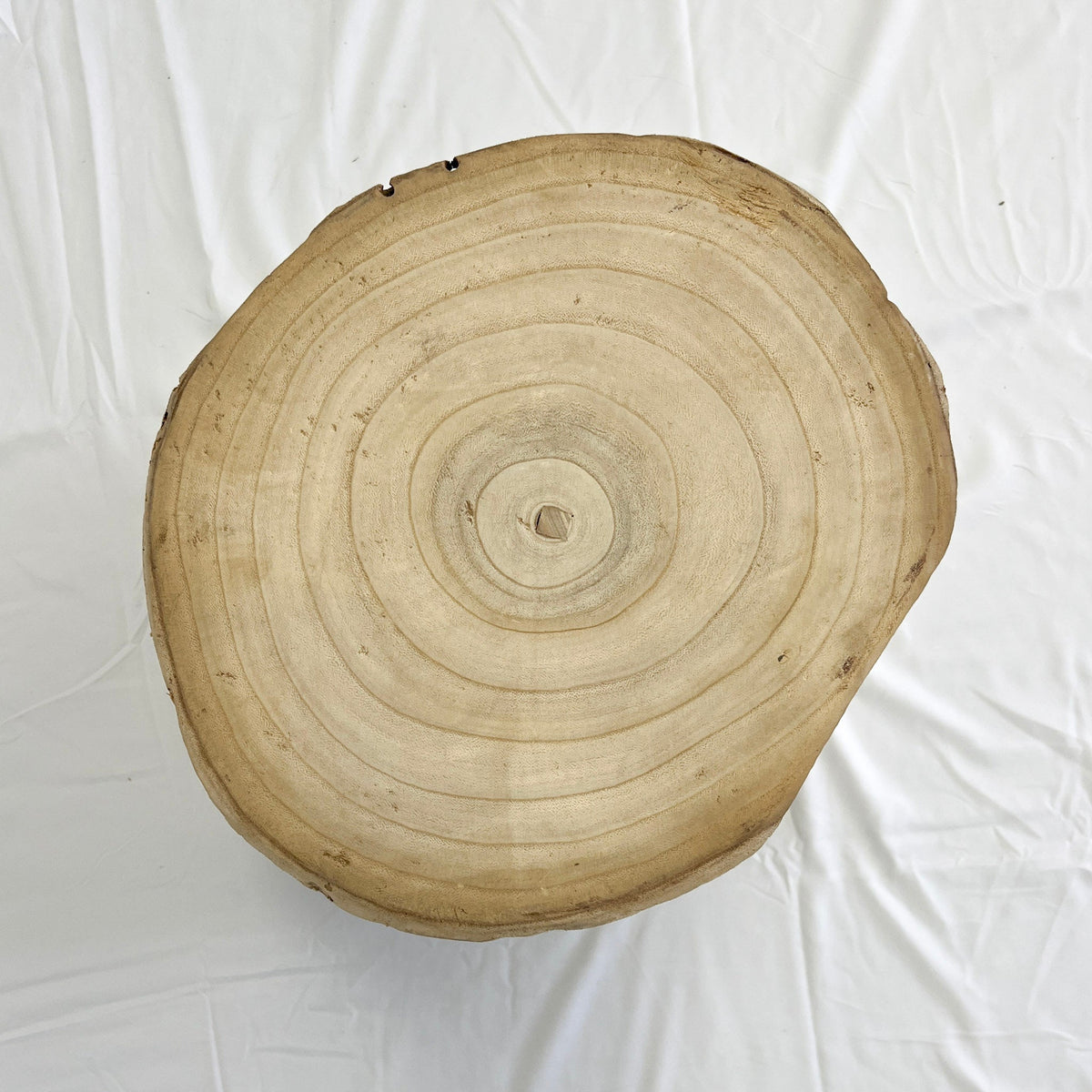 Solid Log Stool | Rustic
