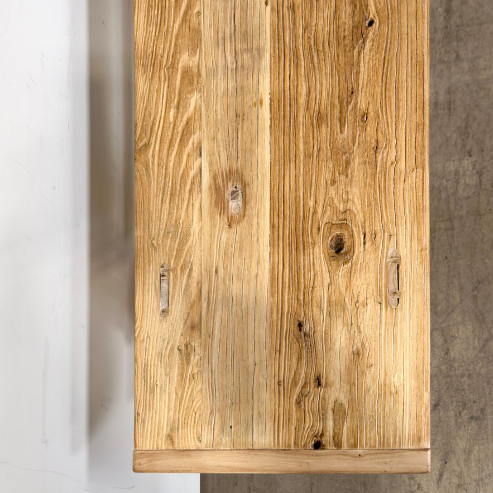 Reclaimed Elm Altar Table