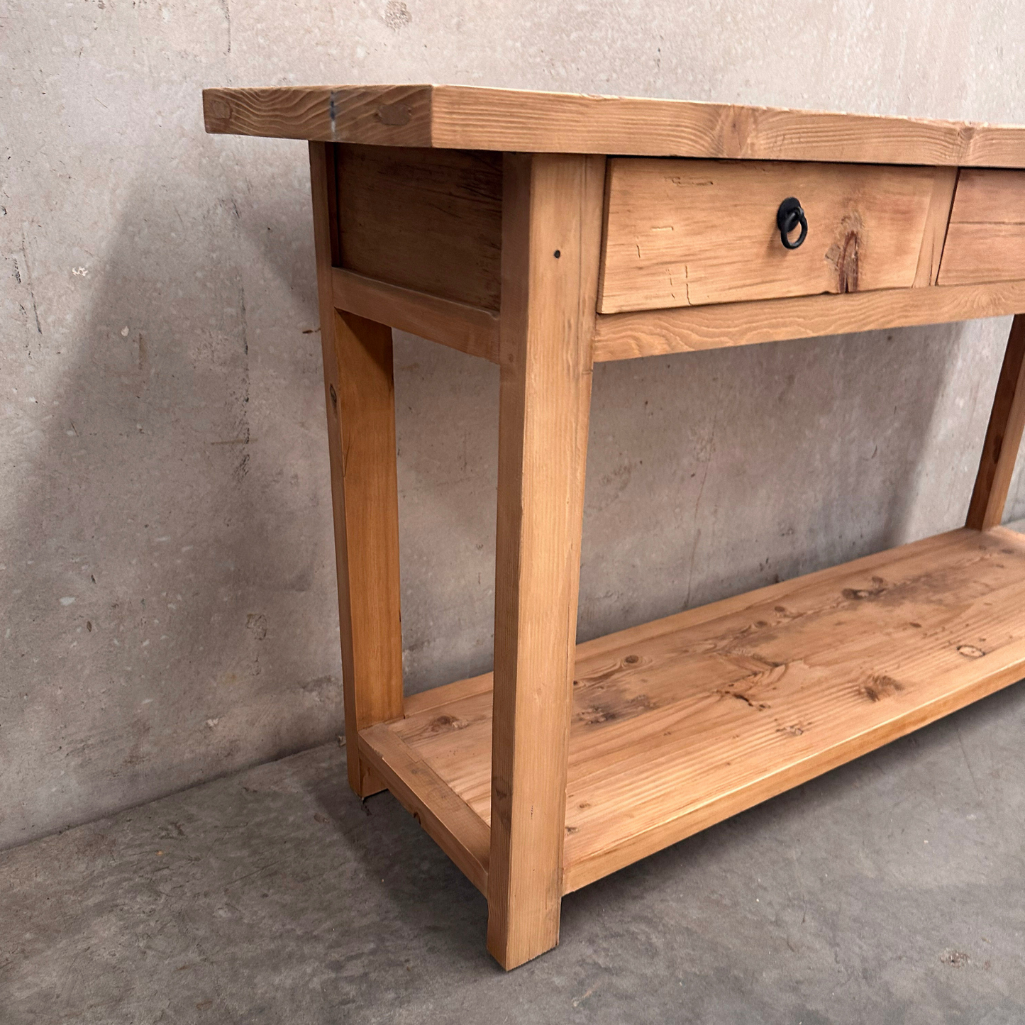 Heritage 3 Drawer Console | Rustic | 170 cm
