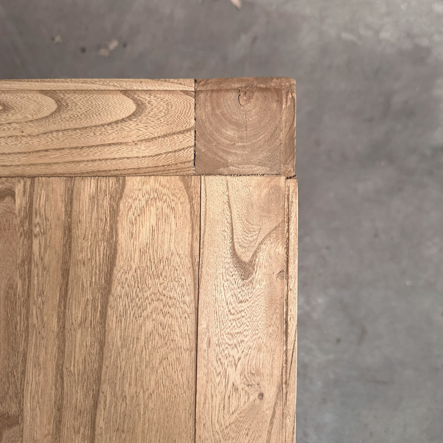 Square Open Coffee Table | Natural | 90 cm
