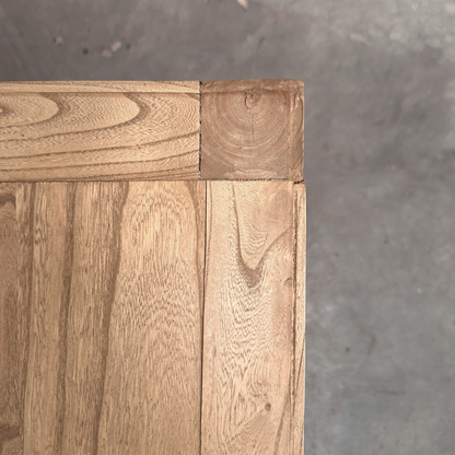 Square Open Coffee Table | Natural | 90 cm