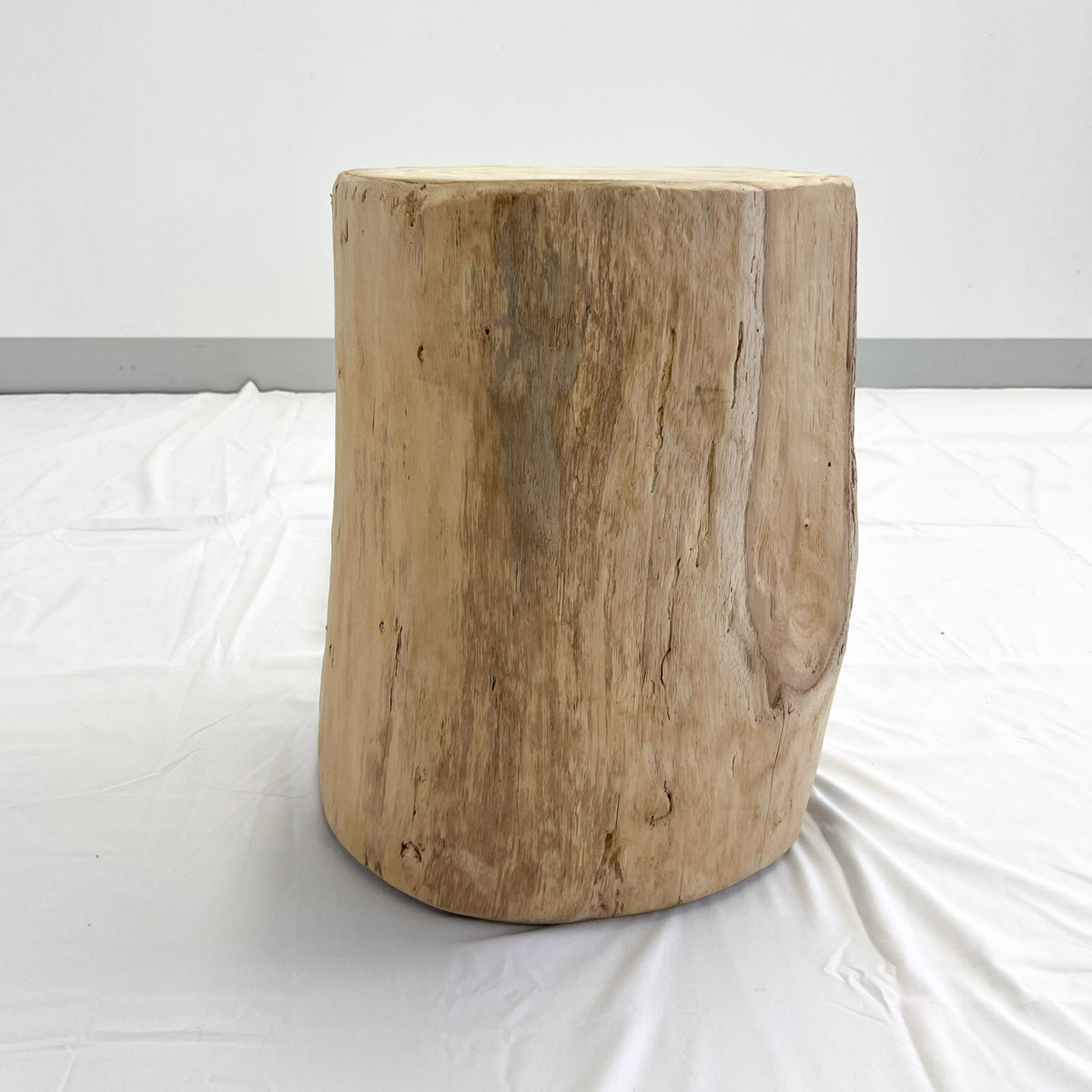 Solid Log Stool | Rustic