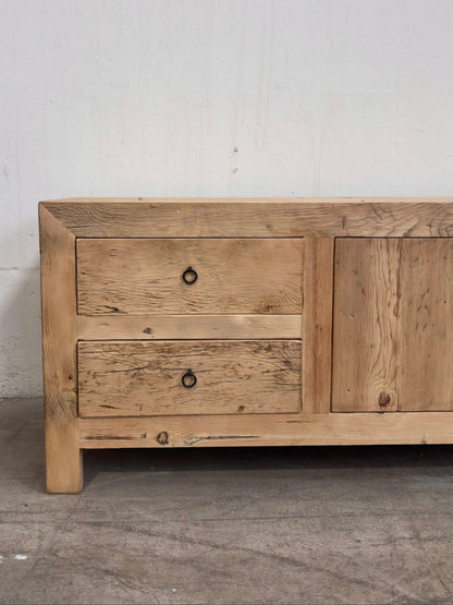 Reclaimed Low Elm TV Cabinet