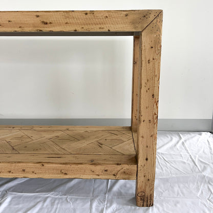 Parquetry Console | Rustic | 170 cm