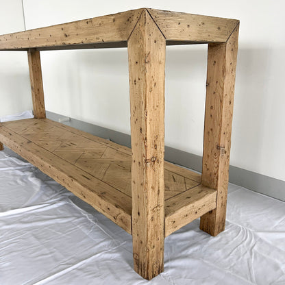 Parquetry Console | Rustic | 170 cm