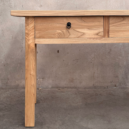 Heritage 2 Drawer Console | Natural | 140 cm
