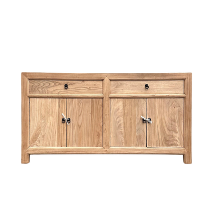 Linear 2 Drawer 4 Door Cabinet | Natural | 160 cm