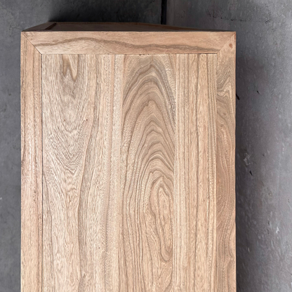 Linear 2 Drawer 4 Door Cabinet | Natural | 160 cm
