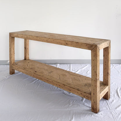 Parquetry Console | Rustic | 170 cm