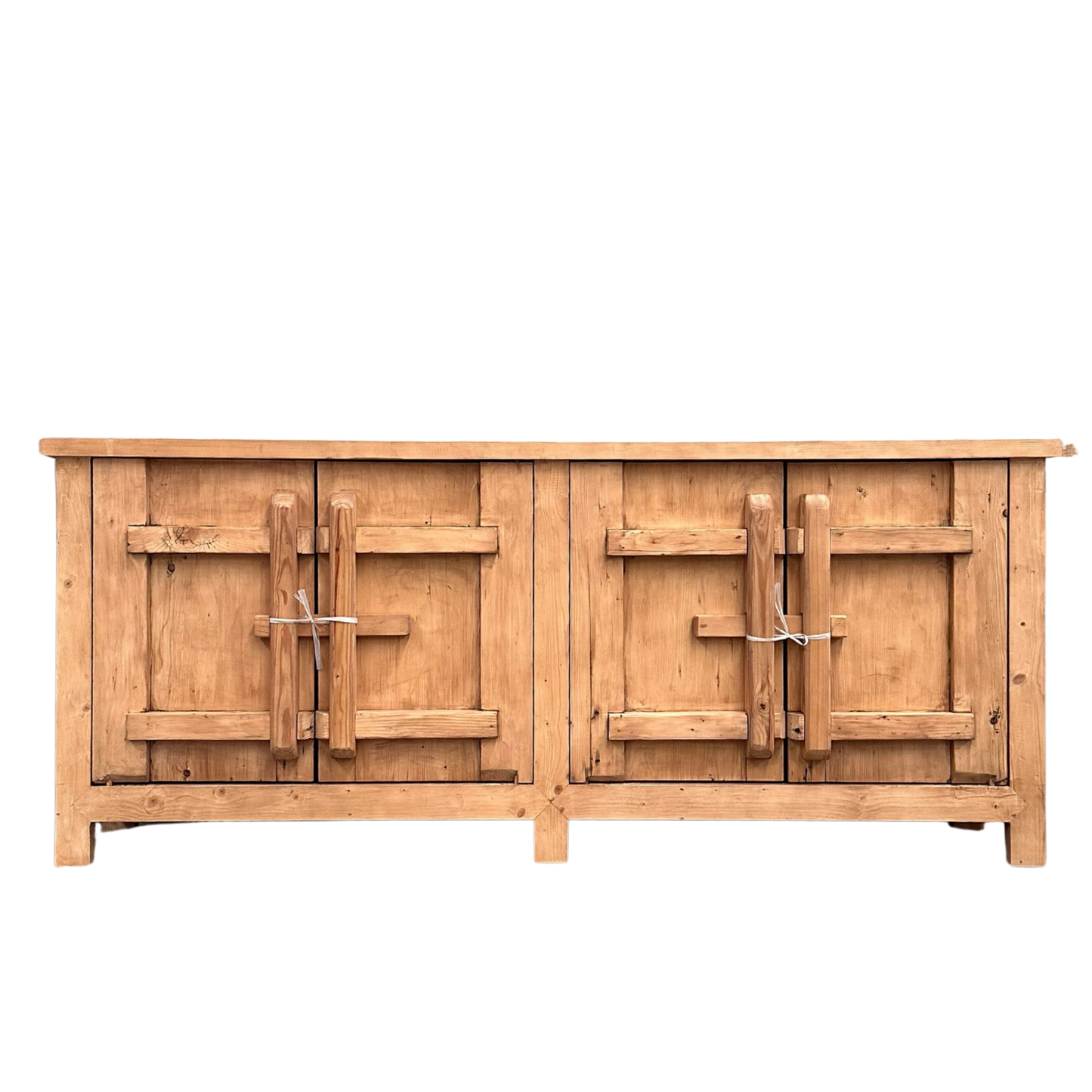 Latch 4 Door Cabinet | Rustic | 230 cm