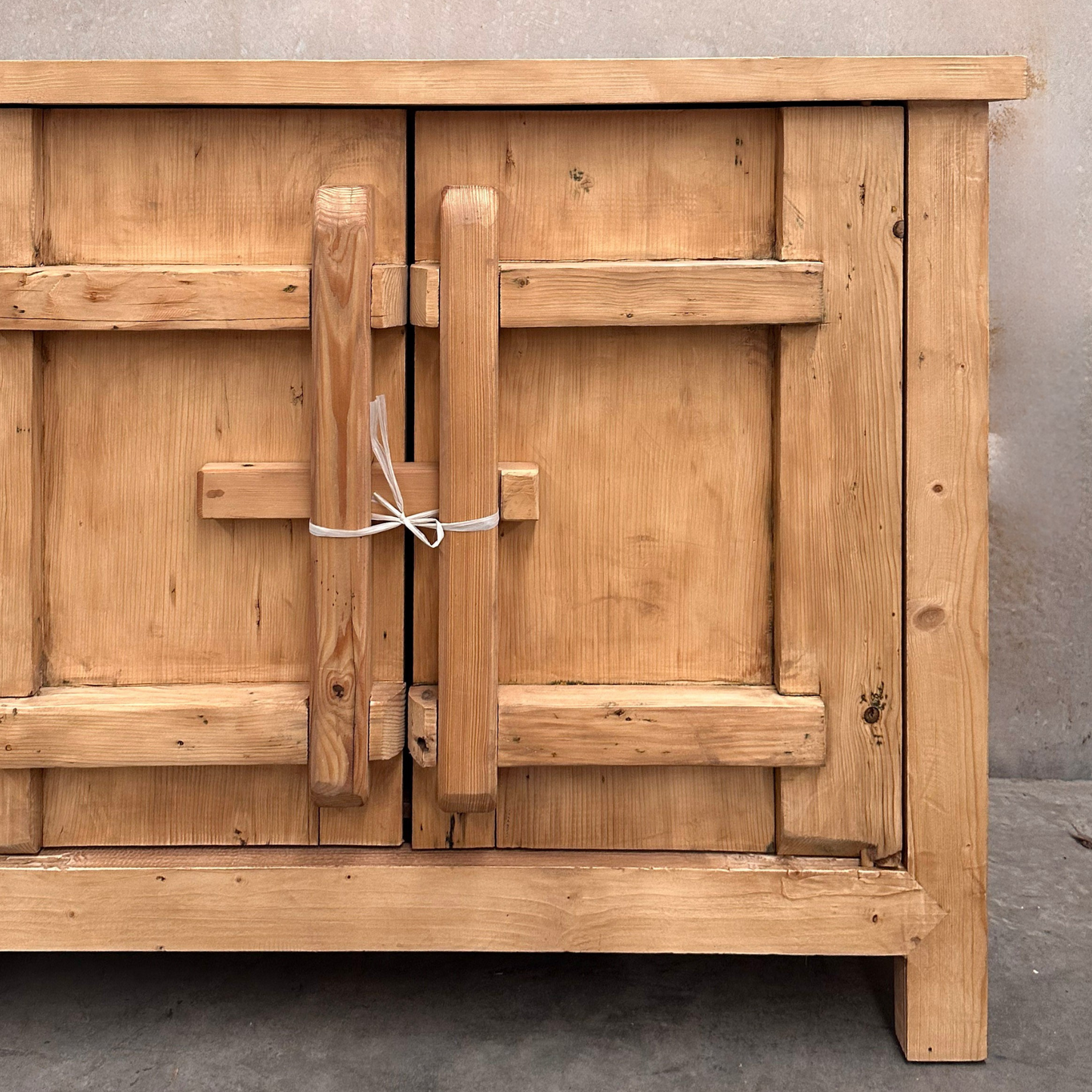 Latch 4 Door Cabinet | Rustic | 230 cm