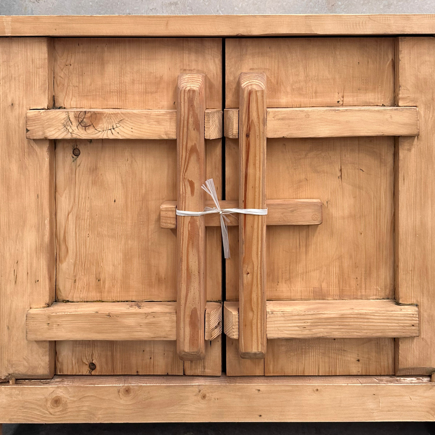 Latch 4 Door Cabinet | Rustic | 230 cm